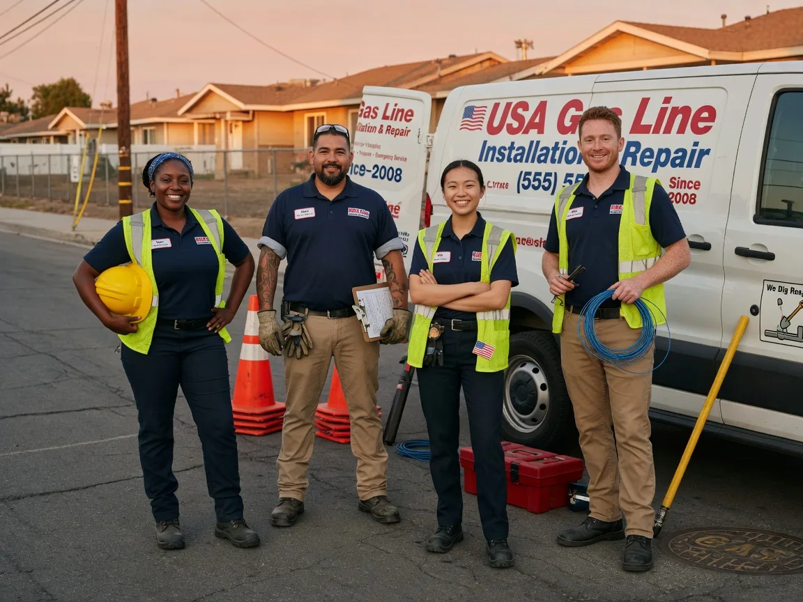 Gas Line Installation company in Hustisford, WI
