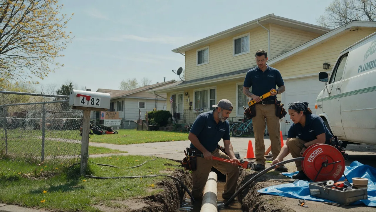 Gas Line Repair in Hustisford, WI near me